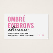 Jegliche farbliche Ombre Pulver Brows Aftercare-Ra (Vorderseite)