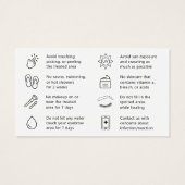 Jegliche farbliche Ombre Pulver Brows Aftercare-Ra (Rückseite)