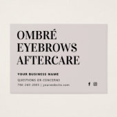 Jegliche farbliche Ombre Pulver Brows Aftercare-Ra (Vorderseite)