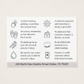 Jegliche farbliche Ombre Pulver Brows Aftercare-Ra (Rückseite)