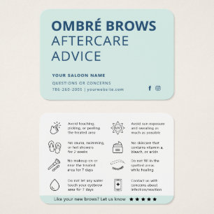 Jegliche Farbminze Ombre Pulver Brows Aftercare-Ra