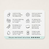 Jegliche Farbminze Ombre Pulver Brows Aftercare-Ra (Rückseite)