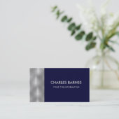 Jegliche Geschäftskarte für Farbstahl Visitenkarte (Stehend Vorderseite)