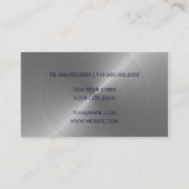 Jegliche Geschäftskarte für Farbstahl Visitenkarte (Rückseite)