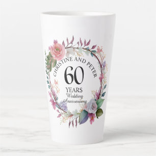 Jegliche Hochzeit (60) Eleganter Blumenjubiläum Milchtasse