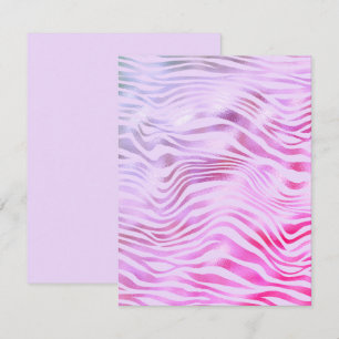 Jegliche Holografische Zebra-Streifen-Karte