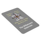 Jegliche Kreuzfahrtmarkierung der Zimmertür Magnet (Rechte Seite)