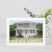 Jegliche neue Zuhause-Adresse ändern 2 Foto bewege Ankündigung (Stehend Vorderseite)