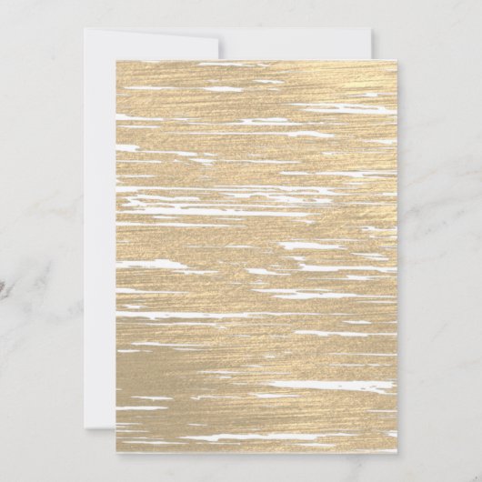 Jegliche schwarze Streichleuchten Einladung (Rückseite)