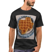 Jegliche Uhrzeit Waffelnklee-Shirt