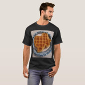 Jegliche Uhrzeit Waffelnklee-Shirt T-Shirt (Vorne ganz)