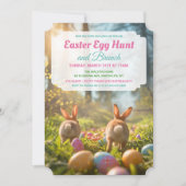 Jegliche Veranstaltung - Bunny Birthday Baby Dusch Einladung (Vorderseite)