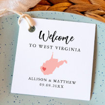 Jeglicher Color West Virginia Staat HochzeitsWillk