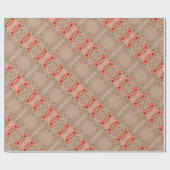 Jeglicher Fall Flower Gift Wrap Geschenkpapier (Flach)