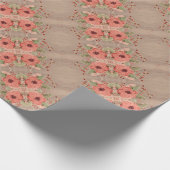 Jeglicher Fall Flower Gift Wrap Geschenkpapier (Ecke)