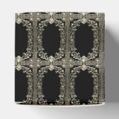 Jeglicher Fall Gold Frame Cube Geschenkschachtel (Oben)