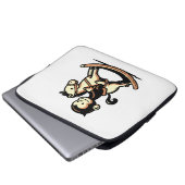 Jeglicher Farbaffe beim Rockpferd Laptopschutzhülle (Vorne Knopf)