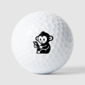 Jeglicher Farbmonkey Golfball (Vorderseite)