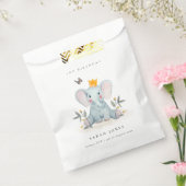 Jeglicher Geburtstag eines Elefanten aus Holz Geschenktütchen (Versiegelt)