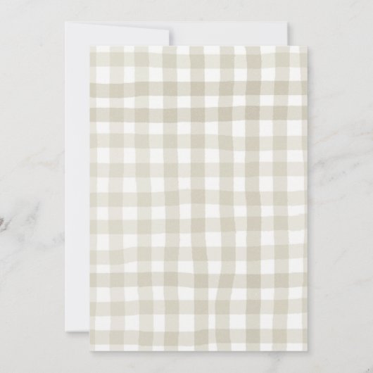 Jeglicher Geburtstag Einladung (Rückseite)