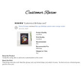 Jeglicher Geburtstag individuelle Name Orangenrake Karte