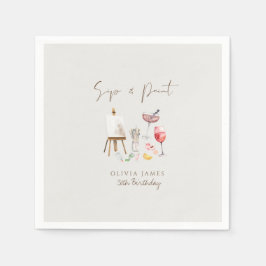 Jeglicher Geburtstag Serviette