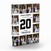 Jeglicher glücklicher Jahrestag 12 FotoCollage Fotoblock (Links)