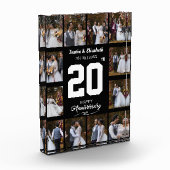 Jeglicher glücklicher Jahrestag 12 FotoCollage Fotoblock (Links)