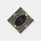 Jeglicher Goldrahmen Serviette (Ecke)