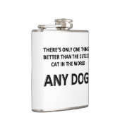 Jeglicher Hund Flachmann (Rechts)