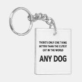 Jeglicher Hund Schlüsselanhänger (Vorderseite links)