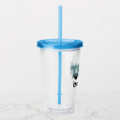 Jeglicher Hunde Rasse TEAM Acrylic Tumbler Acryltrinkbecher (Rechts)