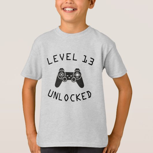 Jeglicher Level-Uncked-Birthday-Game-Controller T-Shirt (Vorderseite)
