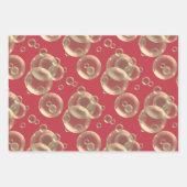 Jeglicher Mädchenfall Geschenkpapier Set (Vorderseite 2)