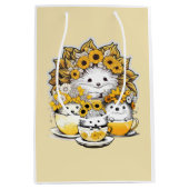 Jeglicher Niedlicher Igel Mittlere Geschenktüte (Vorderseite)