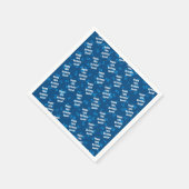 Jeglicher personalisierter Geburtstag Serviette (Ecke)