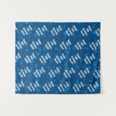 Jeglicher personalisierter Geburtstag Wandteppich (Vorderseite (Horizontal))