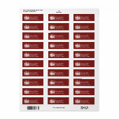 Jeglicher RED- und WHITE-Abschluss (Vorne)