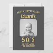 Jegliches Alter sonniger Geburtstag Einladung (Vorderseite)