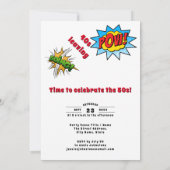 Jegliches Alter sonniger Geburtstag Einladung (Rückseite)