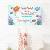 Jegliches Alter Splish Splash Meerjungfrau Bash Mä Banner (Insitu)