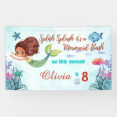 Jegliches Alter Splish Splash Meerjungfrau Bash Mä Banner (Horizontal)