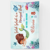 Jegliches Alter Splish Splash Meerjungfrau Bash Mä Banner (Vertikal)