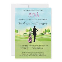 Jegliches Alters Birthday Party Golf Party