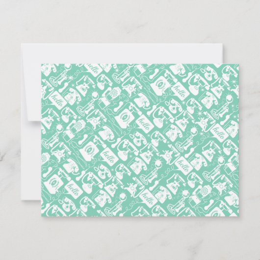 Jegliches Farbtelefon HELLO - Neue Adresse verschi (Vorderseite)