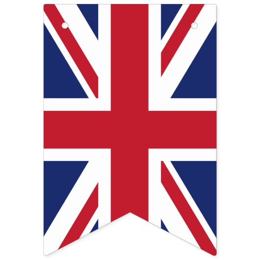 Jegliches Jahr UNION JACK Wimpelkette (Erste Fahne)