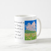 Jehova erinnert uns jeden Frühling Kaffeetasse (VorderseiteRechts)