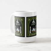 JEHOVA Jerusalem Kaffeetasse (Vorderseite Links)