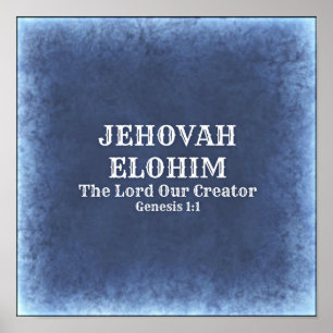 Jehovah Elohim poster