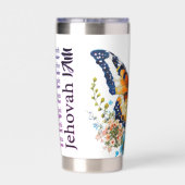 Jehovah ernennt Schmetterling Thermobecher (Rückseite)